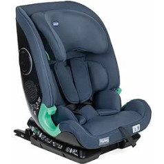 Chicco MySeat Car Seat with Isofix System, Use with Integrated Straps and with Car Belts, Reclining Height Adjustable, ECE R 129/03 L Size Approved, 76-150 cm, from 15 Months