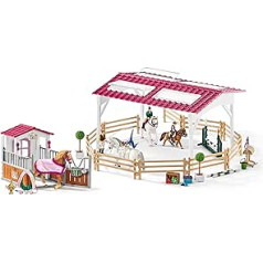 SCHLEICH SLH72118 zirgu kluba jāšanas skola + aksesuāri + zirgs