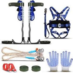 Kotsy Stainless Steel Climbing Tree Nails Set Climbing Safety Belt Climbing