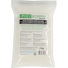 Polimorfs polimorfs - veidlapa Plastikgranulate für Selbermachen, Zahnprothesen, Spezialeffekte - 1kg Beutel