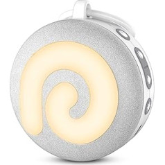 Dreamegg Kidsgo.de White Noise Machine Baby D11 Sleep Aid (1,7) Novērtējums, White Noise Sound Machine ar 11 mūzikas pildītiem dzīvniekiem un gaismu, USB uzlādējams miega palīglīdzeklis bērniem