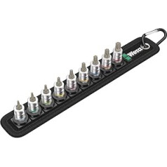 Wera 05003882001 Ремень A 3 TORX HF Zyklop Bitnuss-Satz Torx, с Haltefunktion, 1/4"-Antrieb, 9-ти колёсный