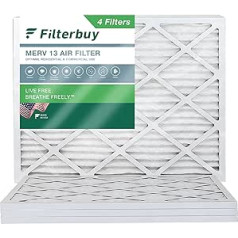 Oven Filter/Air Filter - AFB Platinum Merv 13 (4 Pack), multicolour, AFB24x30x1M13pk4