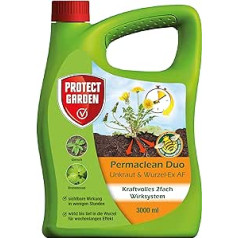 Protect Garden Permaclean Duo Weed & Root Ex AF Ready-to-Use Weed Killer with Dual Action Against Weeds and Grasses, 3 Litres