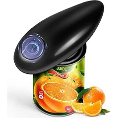 Helps Arthritis Elderly and Chefs with a Can Opener Electric with Just One Touch of a Button, Flat and Smooth, Suitable for All Can Sizes