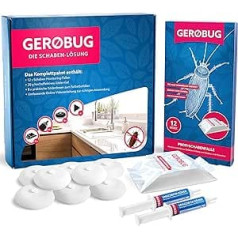 Gerobug Cockroach Solution pilnīgs komplekts prusaku kontrolei