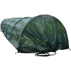 Tierra Garden Haxnicks Easy Poly-Tunnel, Gartenglocke Schwarz (090) Giant