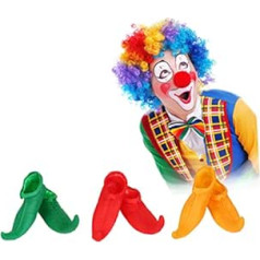 ABOOFAN Lustiges Clownkostüm Karneval Requisiten Clown Kostüm Schuhe Clown-stiefel Clown-zubehör Faschingskostüm Halloween-kostüme Für Männer Clownschuhe Damen Kleidung Für Frauen Mann