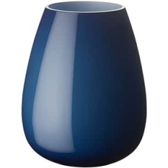 Villeroy und Boch Drop Vāze Midnight Sky, 18,6 cm, Stikls, Blau