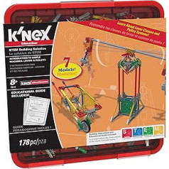 K 'NEX 33244 — vienkārša un salikta iekārta, sarkana