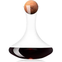 Vacu Vin vīna karafe | Kristāla stikla karafe + korķa aizbāznis