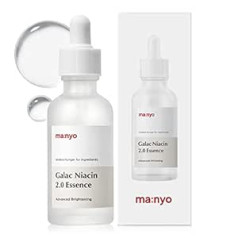 ma:nyo Galac Niacin 2.0 Essence korejiešu sejas serums, īpaši mitrinošs, toni līdzsvarojošs, niancinamīds, vīriešiem un sievietēm, korejiešu ādas kopšana, 1,69 fl unces (50 ml)