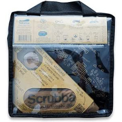Scrubba Wash Bag Set 2.0 - Portable Travel Washing Machine for Hotel and Travel - Lightweight, Small, Environmentally Friendly Camping Wash Bag