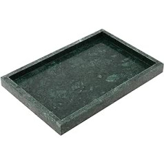 ZOENHOU 30x20cm dabīgā marmora akmens paplāte taisnstūra vannas istabas paplāte tualetes tvertne uzglabāšanas paplāte dekoratīvs tualetes turētājs kafijas galdiņa izlietnei darba virsmai