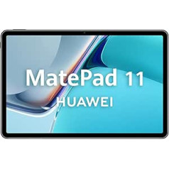 HUAWEI MatePad 11 planšetdators ar M-Pencil, 11 collu / 120 Hz FullView planšetdators, (6 GB RAM, 128 GB ROM, Qualcomm Snapdragon 865, Share, Tuv Rheinland Dual, Wi-Fi 6), pelēks (Matte Roy)