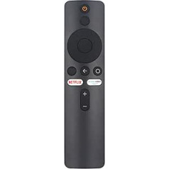 Famkit Bluetooth Voice Remote Control Replacement with Google Voice Assistant for Mi TV Stick/Mi Box S/Mi Box 4X/MI TV P1, Q1, 4S, 4A, Q1E (XMRM-00A)