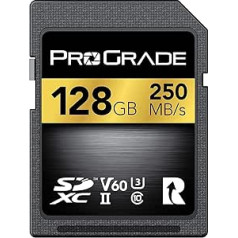 Prograde Digital SDXC UHS-II V60 250R zibatmiņa, 128gb