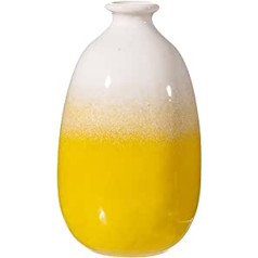 Sass & Belle Dip Glazed Ombre Yellow Vase