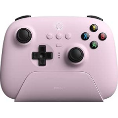 8BitDo Ultimate Controller with Charging Dock - Pink