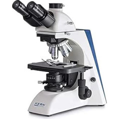 Durchlichtmikroskop [Kern OBN-135] Elastīgs Ausbaubare für den Routinierten Anwender, Optisches System: Infinity, Tubus: Trinokular, Beleuchtung: 3W LED (Durchlicht)