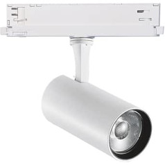 Fox Projektor, alumīnijs, Kunststoff, weiß, LED, 25 W, 3000 K, Cri90, 1-10 V