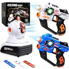 Lasertag Toy for Boys & Girls, Infrared Laser Gun Game with Projector, Multifunctional Laser Tag Game Set for Children & Adults, Fun Gifts for 4 5 6 7 8 9 10 11 12+ Years