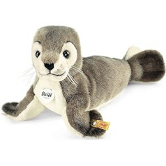 Steiff Robby Seal Plush Toy (Grey/White)