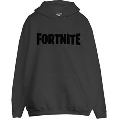 Fortnite Herren teksta-logo Kapuzenpulli Weiß džemperis