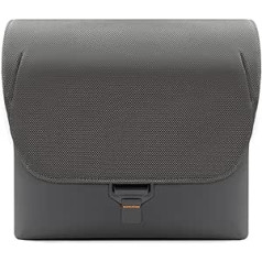 Levigo Canvas Drone Travel Protection plecu soma saderīga ar DJI Mavic 3/3 Pro/3 Classic, Drone piederumu uzglabāšanas soma ar ērtu plecu siksnu, melna, soma, melna, soma