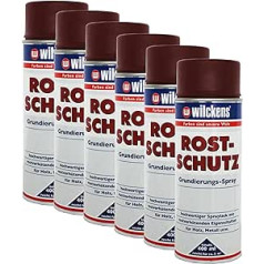 6 x WILCKENS Rust Protection Primer Spray 400 ml Spray Primer