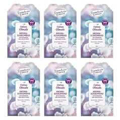 Dresdner Essenz Cotton Clouds Bubble Bath 6 x 40 мл Веганские добавки для ванн, упаковка из 6 шт.