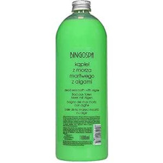 Bingospa Dead Sea Bath Lotion with Algae Rich in Minerals for Skin Care 1000 ml BINGOSPA