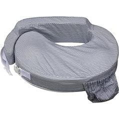 My Brest Friend & baby wild 0067 American Nursing Pillow Original Grey White Stripe