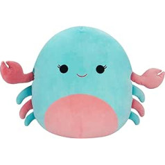 Squishmallows SQCR05492 — Isler the Crab 50 cm oficiālā Jazwares plīša īpaši mīksta mīksta rotaļlieta