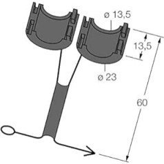 6900390 – SC M12/3GD Mount ZubehÃ ¶ r Crocodile Safety Clip