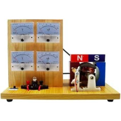 Handgekurbeltes Generatormodell Lehrphysik AC- Und DC-Generator Mit Aktuellem Voltmeter Wissenschaftlicher Experimenteller Generator Mit Aktuellem Voltmeter Wissenschaftliches