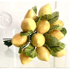 Subitodisponibile 144 limoni Medi Con foglia DECORAZIONE BOMBONIERA Frutto Limone