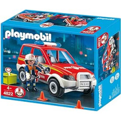 PLAYMOBIL 4822 FeuerwehrKommandowagen