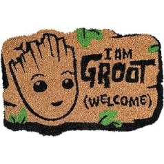 Grupo Erik Marvel Groot kokosriekstu durvju paklājiņš 40 x 60 cm Funny durvju paklājiņš iekštelpu durvju paklājiņš