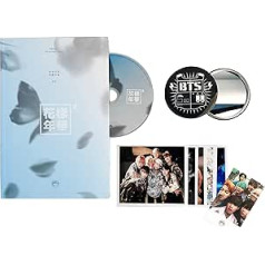 BTS 4. mini albums — In The Mood For Love PT.2 [ Blue Ver. ] CD + fotogrāmata + fotokarte / K-POP aizzīmogots