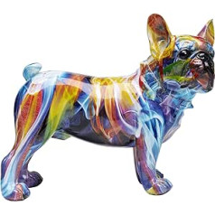 Kare Design Dekoratīvā figūriņa Frenchie Colorful 24 x 12 x 22 cm