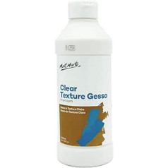 MONT MARTE Premium Clear Texture Gesso Acrylic Medium 500 ml