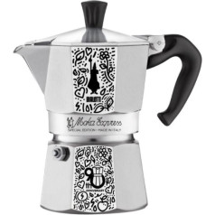 Bialetti - moka express 3tz + mugursoma 90 gadu jubileja