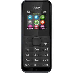 Nokia 105 mobilais telefons melns