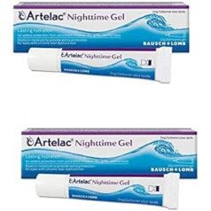 ‎Artelac 2 x Artelac Nighttime Gel 10 g - Deep Moisture Management sausām acīm