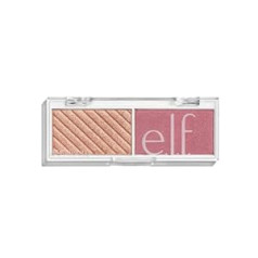 E.l.f. elf Bite Size Face Duo, marķieris, bronzas un sārtuma palete, sajaucama un veidojama krāsa, ābols ar garšvielām, 0,049 unces (1,4 g)