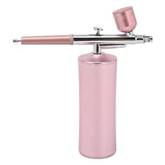 Zjchao USB Rechargeable Facial Oxygen Injector, Deep Moisturizing Skin Care Device with 3 Liquid Cups, Easy Cleaning for Makeup, Art Painting, (PINK)