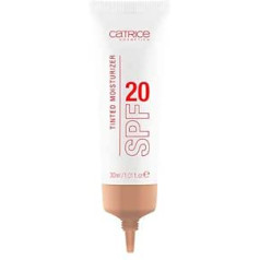 Catrice SUNCLUSIVE tonēts mitrinātājs SPF 20, Nr. C02 vidējs, brūns, mitrinošs, gruntējošs, SPF 20, UVA, UVB filtrs, dabīgs (30 ml)