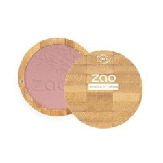 Zao Essence Of Nature ZAO Compact Blush 322 brūni rozā rozā vaigu sārtums atkārtoti uzpildāmā bambusa traukā