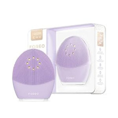 Foreo Luna 3 plus Sensitive Skin - Thermal Facial Cleansing Brush & Targeted Microcurrent Face Lifting Device - Ultra Hygienic Face Care - T-Sonic Face Massager - App Connected